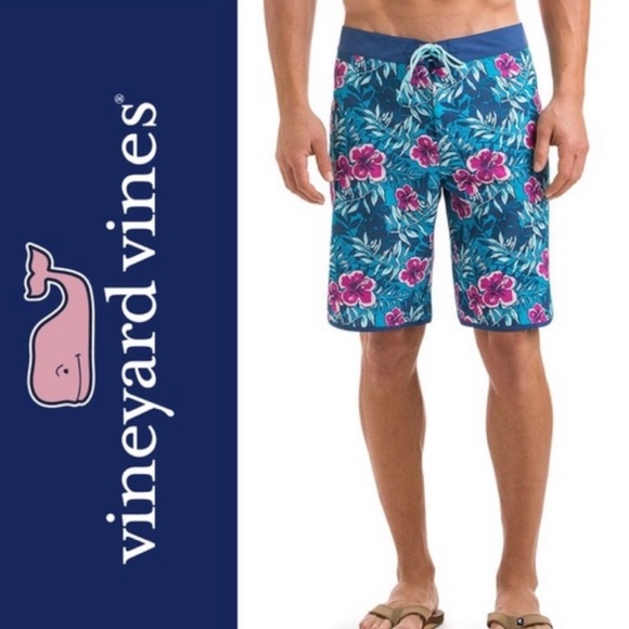 Vineyard Vines Other - Vineyard Vines Floral Swim Trunks Board Shorts